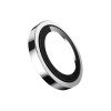 Защитное стекло BlueO Camera lens 99-AR PVD Alloy д/камеры iPhone 16 P/16 PM (3 шт.). Цвет: серебро