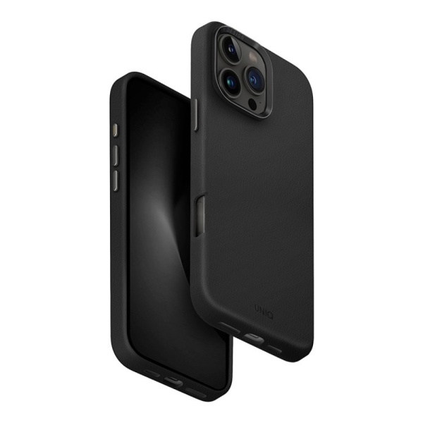 Чехол защитный Uniq Lyden Black MagSafe для iPhone 16 Pro Max. Цвет: черный