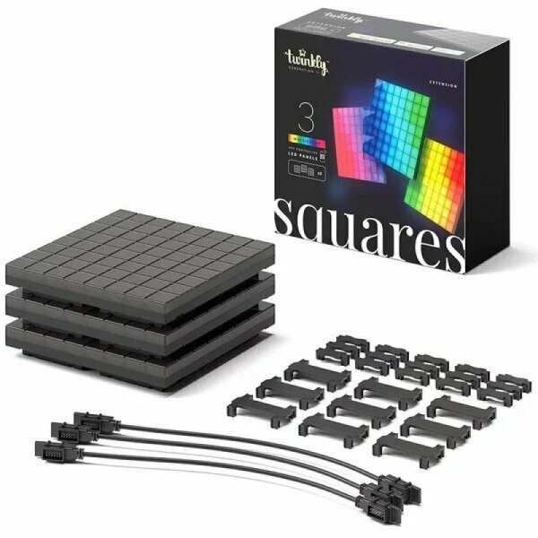 Панели со светодиодной подсветкой Twinkly Squares, 6 шт.
