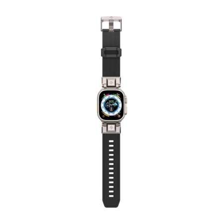 Ремешок SPIGEN DURAPRO ARMOR PU для Apple Watch 42/44/45/49мм. Цвет: черный