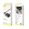 Кабель-разветвитель Baseus Square 4 в 1 USB-A to 3xUSB-A, 1м. Цвет: чёрный