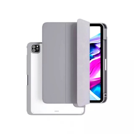 Чехол VLP Split Folio для iPad Pro 11" (2024). Цвет: серый