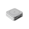 Беспроводное з/у Magssory WCH003 3 в 1 с Magsafe. Цвет: серебро