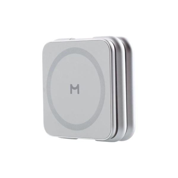 Беспроводное з/у Magssory WCH003 3 в 1 с Magsafe. Цвет: серебро