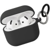 Чехол vlp Charm Case для AirPods 4, силикон. Цвет: черный