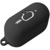 Чехол vlp Charm Case для AirPods 4, силикон. Цвет: черный