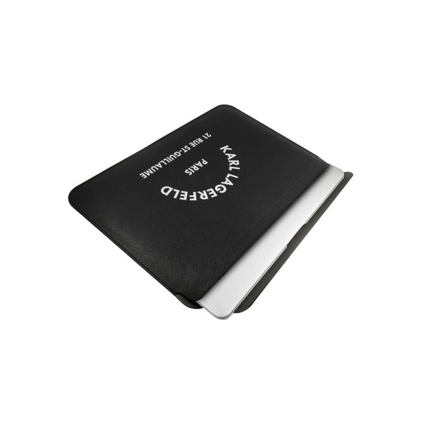 Чехол Lagerfeld Saffiano Sleeve RSG для ноутбуков 13"/14". Цвет: чёрный