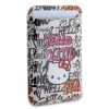 Магнитный бумажник Hello Kitty Cardslot MagSafe PU leather Graffiti Tags. Цвет: бежевый
