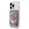 Магнитный бумажник Hello Kitty Cardslot MagSafe PU leather Graffiti Tags. Цвет: бежевый