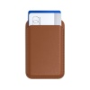 Магнитный бумажник с подставкой Satechi Magnetic Wallet Stand. Цвет: коричневый