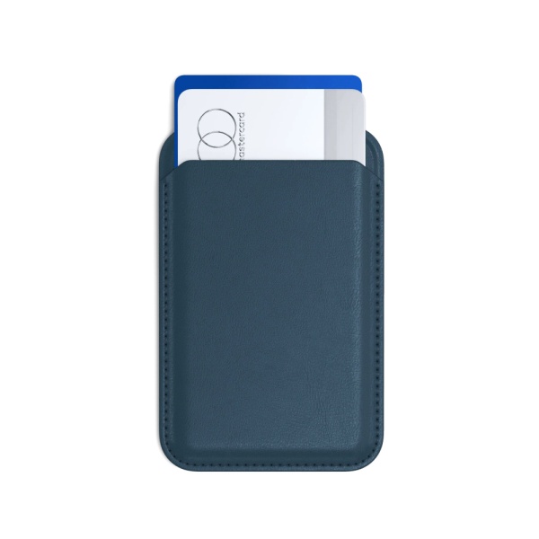 Магнитный бумажник с подставкой Satechi Magnetic Wallet Stand. Цвет: синий