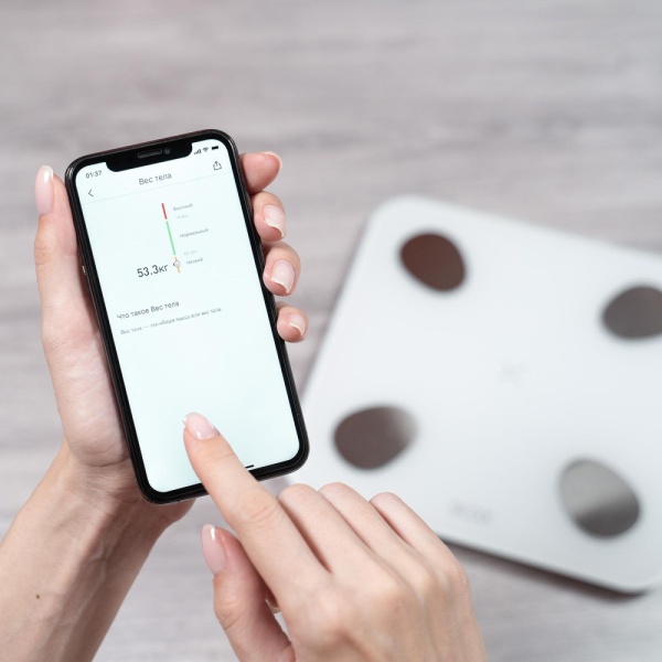 Умные диагностические весы Picooc Mini Lite. Цвет: белый