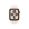 Apple Watch SE (2024), 40мм, корпус из алюминия цвета "Сияющая звезда", Спортивный ремешок (S/M)