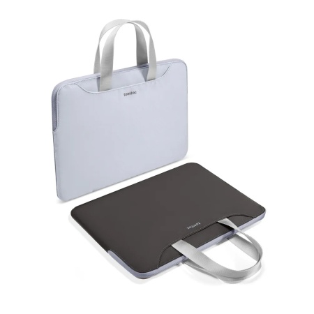 Сумка Tomtoc Laptop TheHer Light-A21 Dual-color Slim Laptop Handbag для ноутбуков 13.5".Цвет: синий