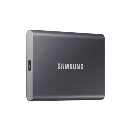 Внешний SSD диск Samsung T7 R1050/W1000 Мб/сек, USB 3.2, 2 Тб. Цвет: серый