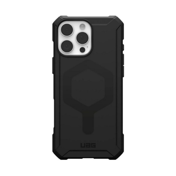 Чехол UAG Essential Armor Magsafe для iPhone 16 Pro Max. Цвет: чёрный