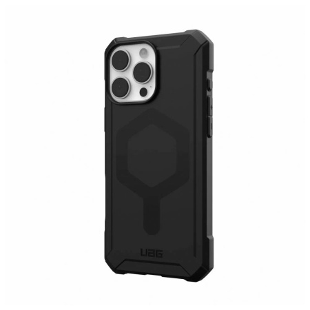 Чехол UAG Essential Armor Magsafe для iPhone 16 Pro Max. Цвет: чёрный