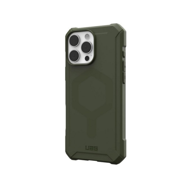 Чехол UAG Essential Armor Magsafe для iPhone 16 Pro Max. Цвет: оливковый