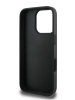 Чехол Lagerfeld Fixed glitters NFT Karl Ikonik Metal pin для iPhone 16 Pro. Цвет: черный