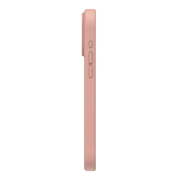 Чехол Uniq COEHL CREME Liquid silicone with Strap Magsafe для iPhone 16 Pro. Цвет: розовый