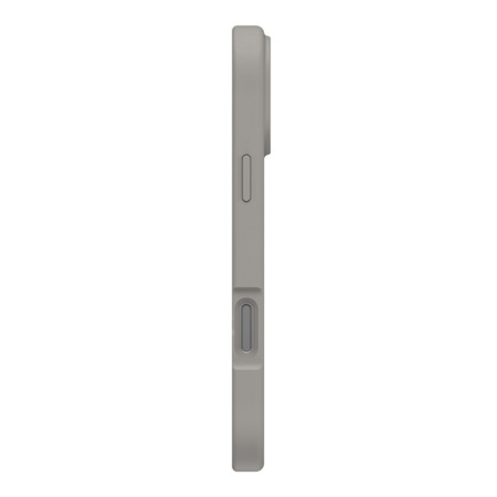Чехол Uniq COEHL CREME Liquid silicone with Strap MagSafe для iPhone 16 Pro Max. Цвет: серый