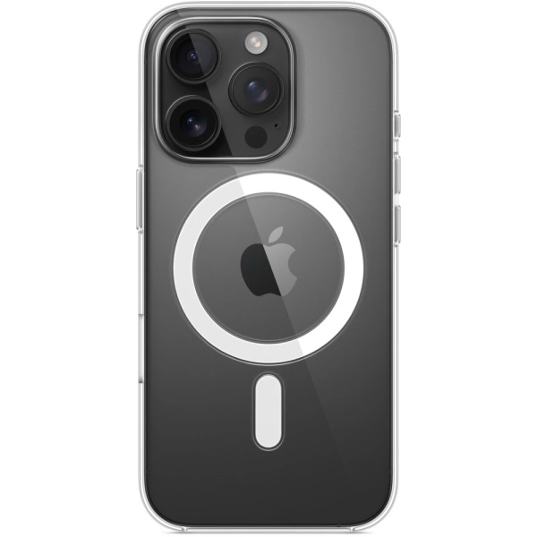 Силиконовый чехол Apple для iPhone 16 Pro Clear Case with MagSafe