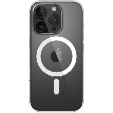 Силиконовый чехол Apple для iPhone 16 Pro Clear Case with MagSafe