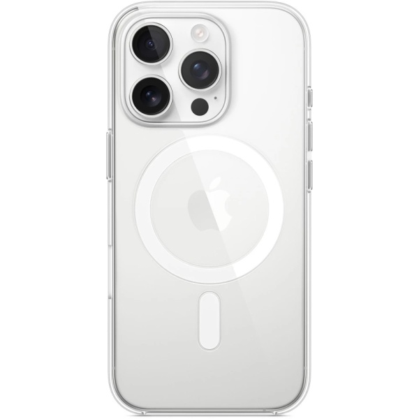 Силиконовый чехол Apple для iPhone 16 Pro Clear Case with MagSafe