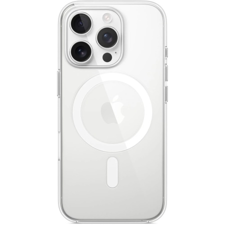 Силиконовый чехол Apple для iPhone 16 Pro Clear Case with MagSafe