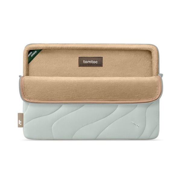 Чехол Tomtoc Laptop Terra-A27 Laptop Sleeve для MacBook Air/Pro 15". Цвет: светло-зеленый