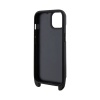 Чехол Lagerfeld GripStand PU Saffiano NFT Choupette metal для iPhone 15 Pro Max.Цвет: черный
