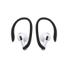 Чехол UNIQ NEXO для AirPods 4, силикон с карабином и заушинами. Цвет: черный