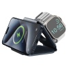 Беспроводное з/у EnergEA Bazic GoMag Trio PLUS magnetic wireless foldable15 Вт. Цвет: синий