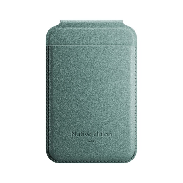 Магнитный бумажник с подставкой Native Union ACTIVE WALLET STAND. Цвет: зеленый