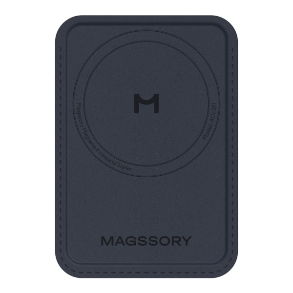 Магнитный бумажник Magssory Duo с Magsafe ACL011. Цвет: полночь