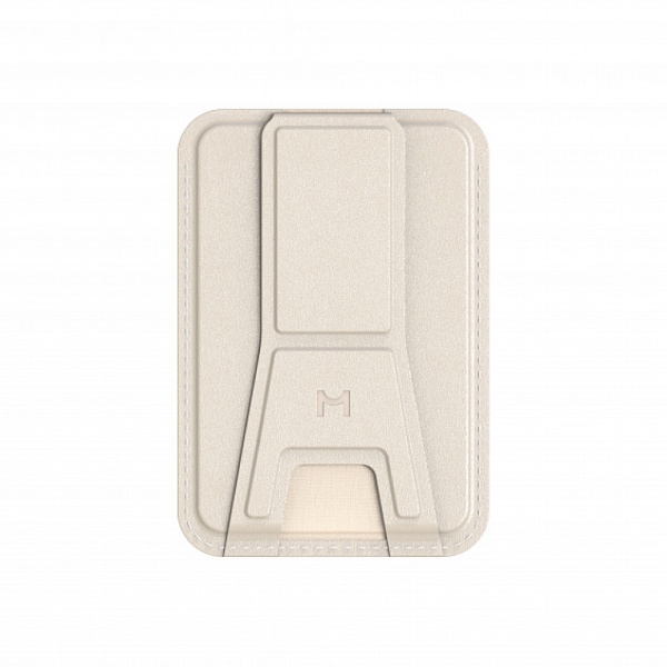 Магнитный бумажник Magssory Duo с Magsafe ACL011. Цвет: айвори
