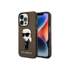 Чехол Lagerfeld PC/TPU NFT Karl Ikonik для iPhone 15 Pro. Цвет: прозрачный/чёрный