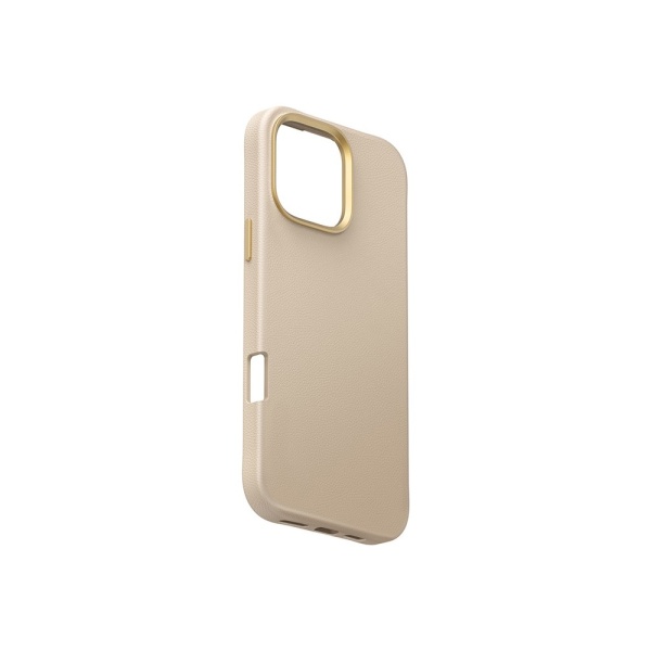 Чехол Uniq COEHL MUSE Leatherette with Strap MagSafe для iPhone 16 Pro Max. Цвет: кремовый
