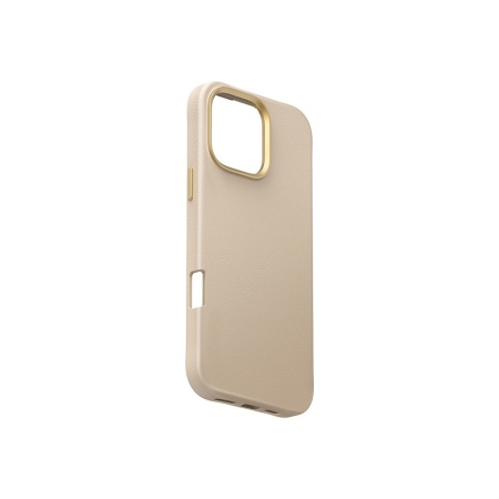 Чехол Uniq COEHL MUSE Leatherette with Strap MagSafe для iPhone 16 Pro Max. Цвет: кремовый