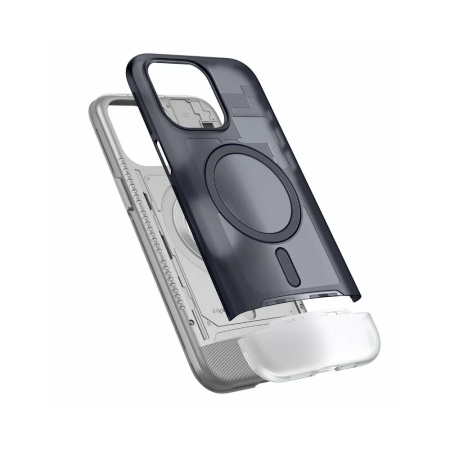 Чехол SPIGEN CLASSIC C1 MagSafe для iPhone 15 Pro Max. Цвет: графит