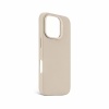 Чехол защитный Decoded Leather Back Cover для iPhone 16 Pro. Цвет:бежевый