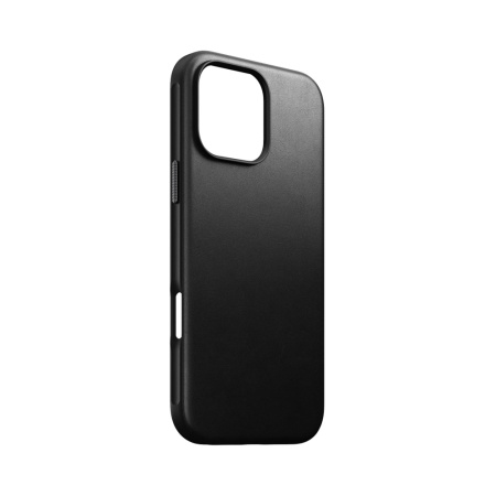 Чехол защитный Nomad Modern Leather case для iPhone 16 Pro Max. Цвет: черный