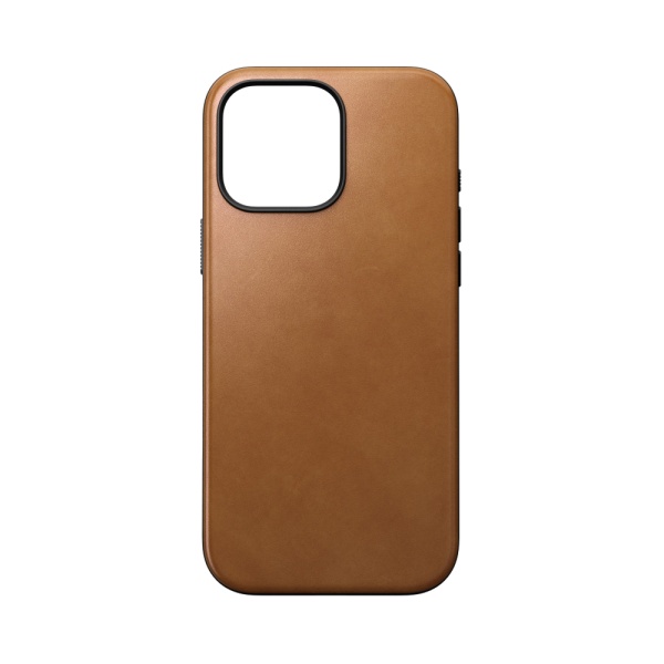 Чехол защитный Nomad Modern Leather case для iPhone 16 Pro Max. Цвет: бежевый