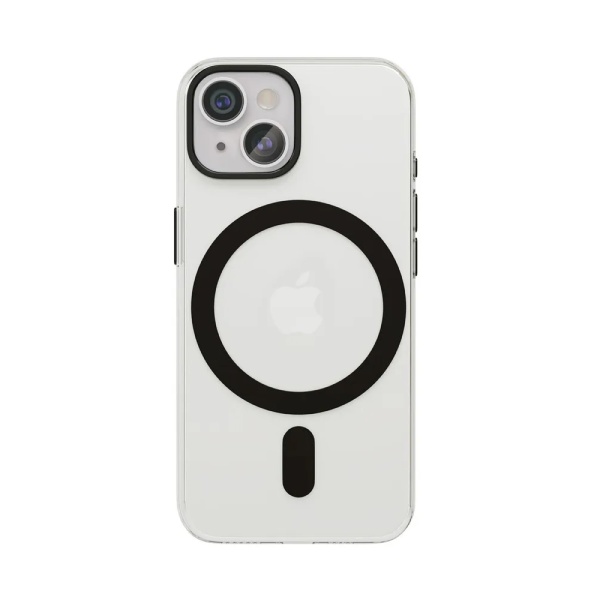 Чехол защитный vlp diamond case с MagSafe для iPhone 15. Цвет: черный