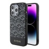 Чехол Guess PU G Cube Hard MagSafe для iPhone 15 Pro. Цвет: черный