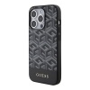 Чехол Guess PU G Cube Hard MagSafe для iPhone 15 Pro. Цвет: черный