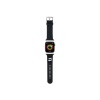 Ремешок силиконовый Lagerfeld 3D Rubber NFT Choupette head для Apple Watch 42/44/45мм. Цвет: черный