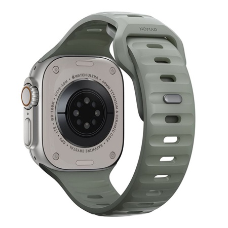 Ремешок Nomad Sport Strap M/L для Apple Watch 42/44/45/49мм. Цвет: серый