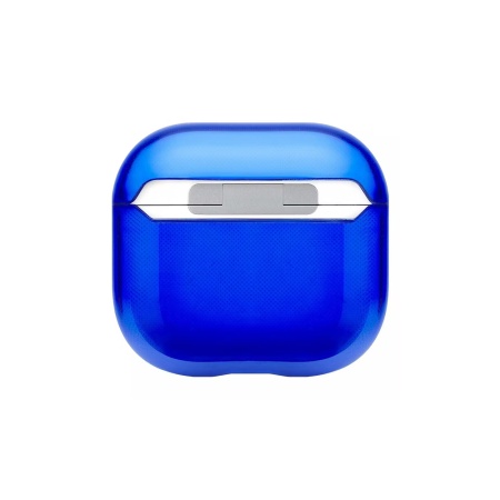 Чехол uBear Tone для AirPods 4, силикон. Цвет: синий