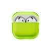 Чехол uBear Tone для AirPods 4, силикон. Цвет: лайм